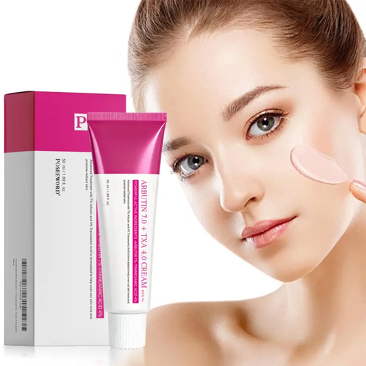 ত্বকের জেদি দাগ দূর করার গোপন সমাধান: Arbutin 7% + TXA 4% Cream!