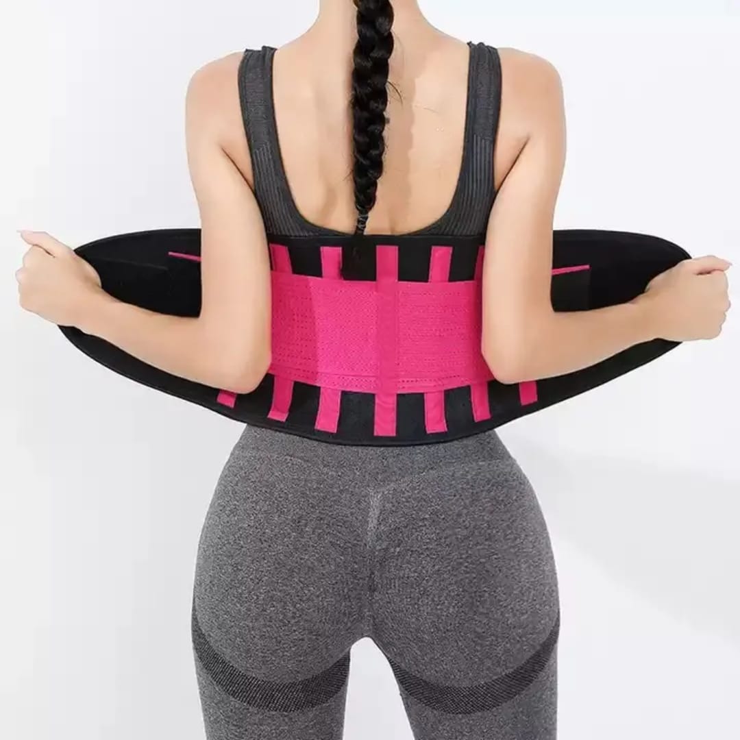 Women Body Shaper Waist Trainer Belt | Slimming Belly Control & Back Support Shapewear | Breathable Abdominal Support Brace
